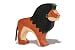 Holztiger Lion