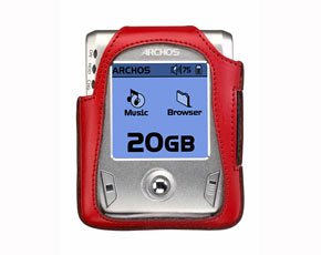 Childrens Toyshop  Electronics : Archos Transparent protective case red for the Gmini xs202