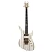 Schecter Synyster Gates Guitar, Limited Signature Model (White Gloss, Pimp Stripe)
