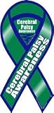 Cerebral Palsy Awareness Ribbon Magnet
