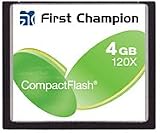 4 GB CompactFlash Card Turbo High Speed 120x by First Champion