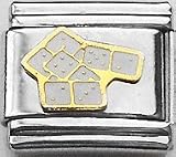 Clearly Charming Dominoes Italian Charm