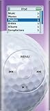 Golf Ball - Apple iPod nano 2G (2nd Generation) 2GB 4GB 8GB Hard Case iJacket - Shock Absorbent Hard Protective Faceplate Cover + FREE Rotating Belt Clip Holster + FREE Lanyard + FREE Screen Protector