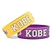 NBA Los Angeles Lakers Kobe Bryant Player Silicone Rubber Bracelet