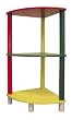 Ore International H-59A Kids? 3-Tier Corner Shelf