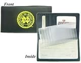 Notre Dame Fighting Irish Embroidered Leather Checkbook Cover