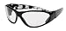 Body Glove 90223 Precision Dual-Lens High Impact Safety Glasses, Midnight Black Frame...