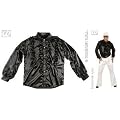 KOST�M - R�SCHENHEMD - Gr��e 60 (XXL) schwarz ***SATINLOOK***