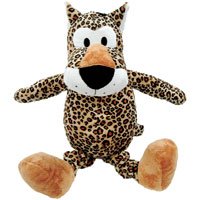Great China Wild Bunch Plush Dog Chew Toy