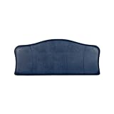 Pippa G Crown Faux Leather Navy Headboard 137 x 59 cm