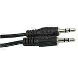 Buy 3.5mm Audio Extension AUX Cable (Male to Male) for BlackBerry Bold 9650 (Black)