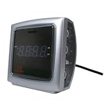 Koenig Radiowecker, 2 Weckzeiten, silber