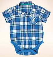 Autograph Pure Cotton Checked Shirt Bodysuit