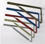 シロクマ 石膏ボード壁用 棚受け金具(2個で1セット) ゴールド 6590-2115