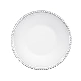 Tyler Florence by Mikasa Rustic White 'Bead' Salad Plate, Round, 8 Inches