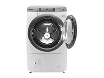 パナソニック 9.0kg ドラム式洗濯乾燥機【左開き】（クリスタルホワイト）Panasonic ECO NAVI WジェットDancing NA-VR3600L-W