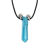 Naruto Fourth Hokage Uzumaki Tsunade Pendant Necklace Blue thumbnail