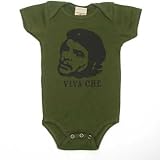 Viva Che on Infant One Piece, 6-12 mo, Grass Green