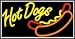 Hot Dogs Lightbox Sign