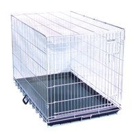 Precision Pet 2-door Jumbo 6000 Great Crate, 48 x 30 x 33-Inch, Chrome