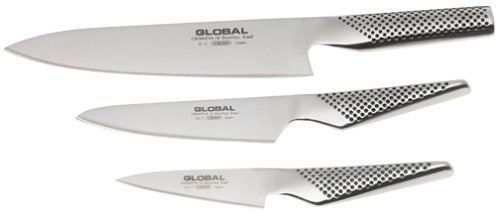 Global G-237 Messerset 3-teilig G-2, GS-3 und GS-7 Global G-237 Messerset 3-teilig G-2, GS-3 und GS-7