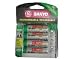 Electronics : Sanyo 2,500 mAh AA NiMH Rechargeable Batteries (4-Pack)