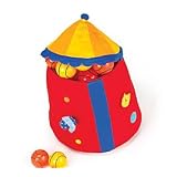 Silly Circus Fabric Toy Storage Bag Primary Colors by 