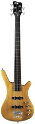 Warwick Corvette Rockbass Basic ActiveBass Guitar (5 String, Oil Finish, Honey Violin)