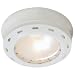 Good Earth Lighting G9165-WHX-I Sunspot 5 Light 10 Watt 12 Volt Xenon Under Cabinet Puck Light, White