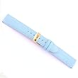 Watchband Genuine Lizard Light Blue 20mm