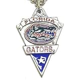 Florida Gators Logo Pendant Chain Necklace - NCAA College Athletics Fan Shop Sports Team Merchandise