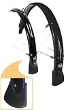 700c, Rear, Recumbent, Mudflap, Black Fender