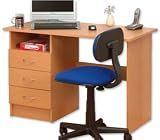 Influx Trumpington Workstation Beech