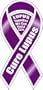 Cure Lupus Awareness 2 in 1 Ribbon Magnet, Dimensions: 3 7/8" x 8"