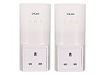 D-Link DHP-P307AV/B 200 MBPS Pass Through PowerLine Homeplug AV Network Starter Kit