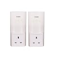 D-Link DHP-P307AV/B 200 MBPS Pass Through PowerLine Homeplug AV Network Starter Kit