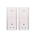 D-Link DHP-P307AV/B 200 MBPS Pass Through PowerLine Homeplug AV Network Starter Kit