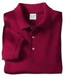NEW Gildan Ultra Cotton - 7-Ounce Pique Knit Sport Shirt Cardinal Red-2XL