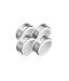 Bianca Napkin Rings - Set of 4 by Trudeau