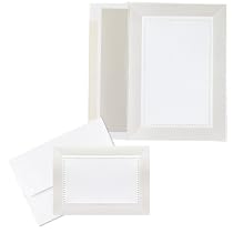 Wedding Invitation Kit White Pearl 50ct