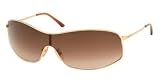 RALPH LAUREN EYEWEAR - POLO RALPH LAUREN RA4002 106/13 GOLD/BROWN GRADIENT METAL SUNGLASSES.