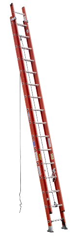 Werner D6236-2 300-Pound Duty Rating Type IA Fiberglass D-Rung Extension Ladder, 36-Feet