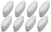 Sports : Happy People Fusskappen, oval, 40,5x15,5mm 8 St&uuml;ck