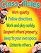 TREND ENTERPRISES, INC. Class Rules Monkey Mischief Learning Chart, 17
