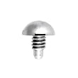 Grade 23 Solid Titanium Internally Threaded 3MM Dermal Dome Top