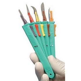Myco Technocut Plus Disposable Safety Scalpel, #11, Sterile
