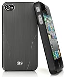 iSkin aura case for iPhone 4/4S - Graphite (Dark Charcoal/Black)