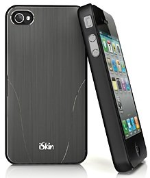 iSkin aura case for iPhone 4/4S - Graphite (Dark Charcoal/Black) iSkin aura case for iPhone 4/4S - Graphite (Dark Charcoal/Black)