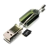 IOGEAR Pocket Card Reader -Ultra Micro Secure Digital Cards (microSD)/ TransFlash Cards (GFR291TFW6)