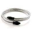 N/A Stainless Steel Bangle, Weight: 20.60gm N/A Stainless Steel Bangle, Weight: 20.60gm